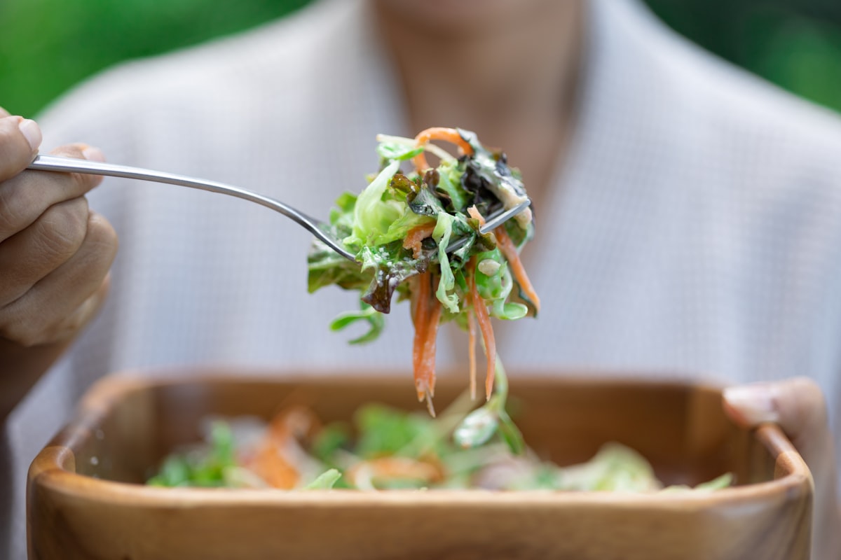 Fresh vegetables and healthy ingredients